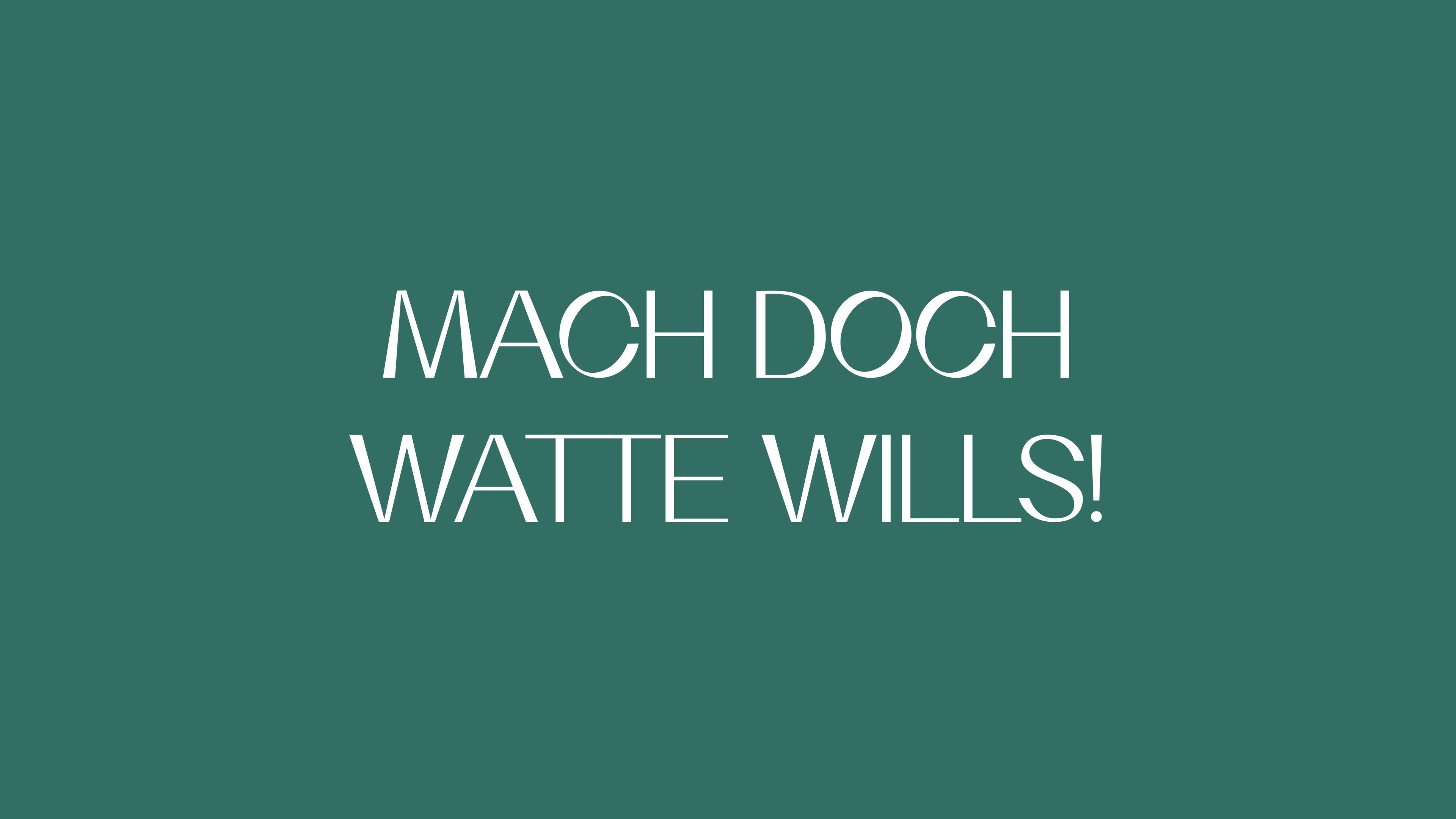 SICH SELBST VERWIRKLICHEN